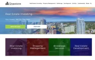 Website screenshot, real estate company in Tampa, FL