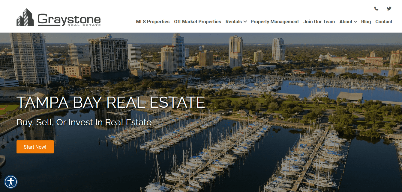 Graystone Real Estate website