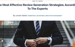 Most Effective Review Generation Stratagies
